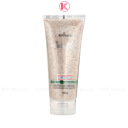 BM51 Sữa rửa mặt hạt mơ Beaumore Episode làm trắng da, sạch sâu 120g